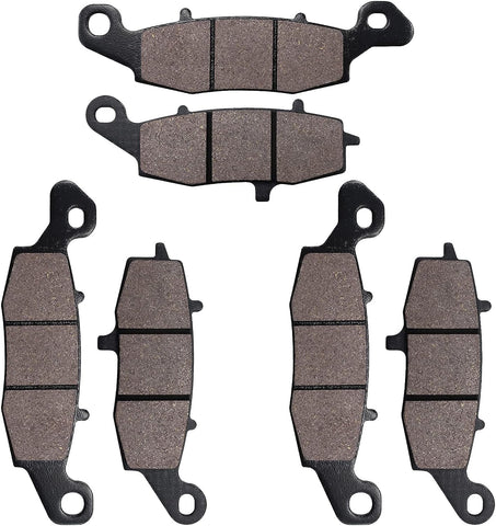 Jeu de plaquettes de frein avant et arrière Kawasaki ZR-7S ZR 7S (2001-2003)