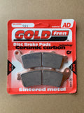 Plaquettes de frein avant Goldfren AD : Honda FJS600 FJS 600 (2001-2009)