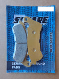 Plaquettes de frein avant en céramique : Honda CBF500 CBF 500 (2004-2006)