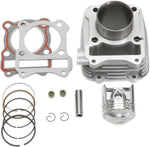 Kit barillet cylindre Suzuki GZ125 GZ 125 (1998-2013) - Piston style bombé