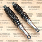 Black Rear Shock Absorbers Yamaha RD250 RD 250 (1973-1979)